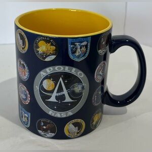 Kennedy Space Center Apollo Mission Patches Mug